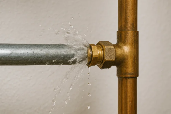 a male technician shaking hands with a customer in Cedar Park, TX - Kitchen Sink Installation